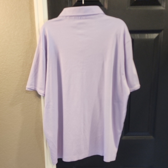 Joseph Abboud Purple Polo Shirt Casual Knit - Picture 3 of 3